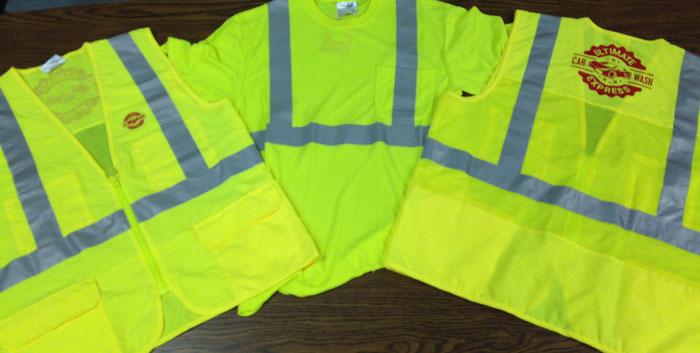 Screen Printed Safetywear in and near Florida