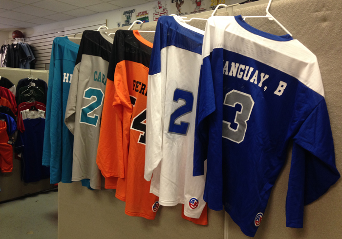 Screen Printed Jerseys in and near Naples Florida